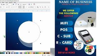 How to Design Custom Business Flyers Under 5 Minutes in CorelDraw X7 || Tutorial for beginners