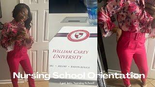 VLOG | Nursing School Orientation