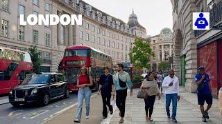 London Walk  West End, Piccadilly Circus to Regent Street | Central London Walking Tour [4K HDR]