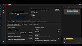 Transmisión en vivo de Ronald Lopez Julca