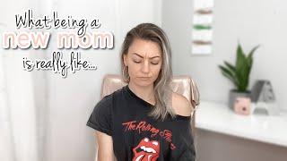 WHAT BEING A NEW MOM IS REALLY LIKE | open + honest Q&A