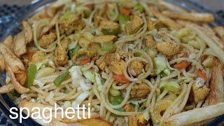 Spaghetti recipe | Chicken vegetable spaghetti | By RN Kitchen