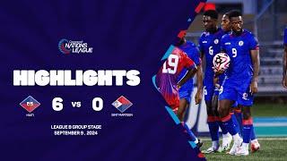 Haiti vs Sint Maarten | 2024/25 Concacaf Nations League | Group Stage