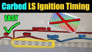 Easy Carbureted LS Ignition Timing Curve Tuning Using Daytona Sensors Smart Spark LS | Carbed LS |