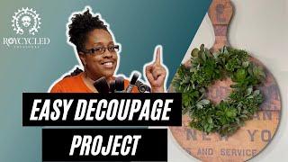 Easy Decoupage for Beginners - Decoupage Paper