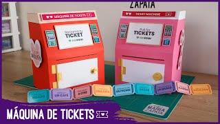 Máquina de TICKETS - Regalo para San Valentín  Soy Maria Zapata