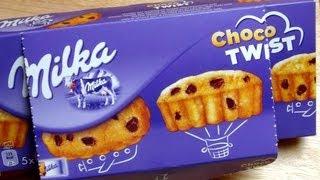 Milka Choco Twist [small Cakes with Chocolate pieces]