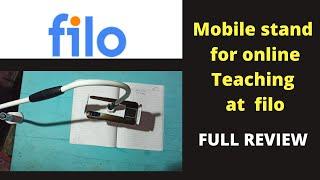 Mobile holder for online teaching at filo|| How to take online class at filo||Review of mobile stand