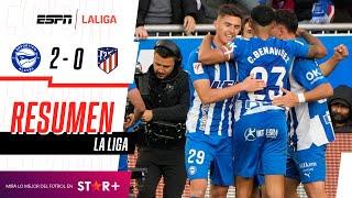 ¡EL ALBIAZUL SORPRENDIÓ AL CONJUNTO DEL CHOLO Y SUMÓ DE A 3! | Alavés 2-0 Atlético Madrid | RESUMEN