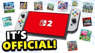 Nintendo Just CONFIRMED AMAZING NEWS for Switch 2! (that DOESN'T take a 20 minute video to explain)