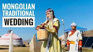 MONGOLIAN TRADITIONAL WEDDING- Beautiful Traditional Ceremony in Mongolia