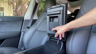 Tesla Center Console Hidden Compartment for Model 3 and Model Y - Marnana