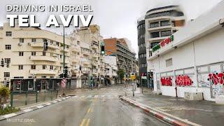 Morning Rain in Tel Aviv • Driving in Israel 