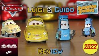 Pixar Cars 2021 Welcome to Radiator Springs Luigi & Guido with Key Chain