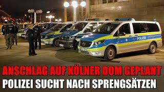 Terror-Alarm am Kölner Dom: Polizei durchsucht Dom mit Spürhunden auf Sprengsätze | 23.12.2023