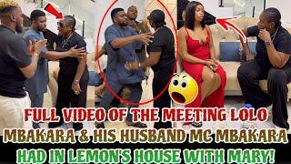 FULL VIDEO OF THE MEETING LOLO MBAKARA & HIS HUSBAND MC MBAKARA HAD IN LEMON'S HOUSE WITH MARY!