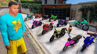 COLECIONANDO MOTOS DO MICHAEL NO GTA 5