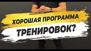  ХОРОШАЯ ПРОГРАММА ТРЕНИРОВОК?