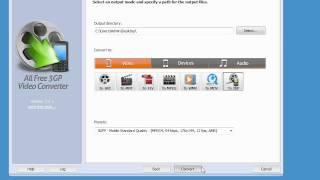 All Free 3GP Video Converter - a first look