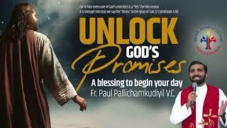 Unlock God's Promises: a blessing to begin your day (Day 328) - Fr Paul Pallichamkudiyil VC