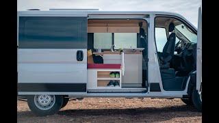 LOW ROOF VAN TOUR! 136" Ram Promaster Low Roof Custom Campervan Conversion by Contravans