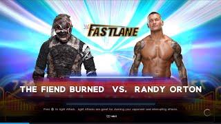 WWE 2K22 Gameplay The Burned Fiend vs Randy Orton Fastlane