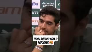 Abel se irrita com repórter #palmeiras #corintians