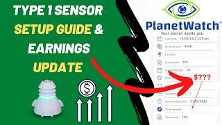 PlanetWatch Type 1 Airqino Sensor - Earnings update and Setup Guide 2022