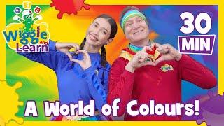 A World of Colours!  Wiggle and Learn  The Wiggles
