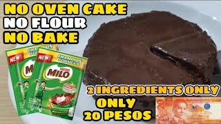 20 PESOS NO OVEN CAKE l NO BAKE l 2 INGREDIENTS ONLY