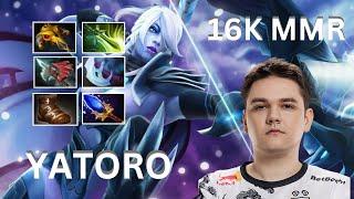 Yatoro Carry Drow Ranger 16k MMR Full Gameplay