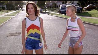 Jaclyn Smith & Cheryl Ladd In Satin Shorts in Marathon "Charlies Angels" 1080P BD