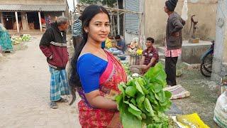 সুন্দরবনের গ্রামীণ হাটে টাটকা সবজি বাজার করলাম || TRADITIONAL VILLAGE MARKET IN SUNDARBAN