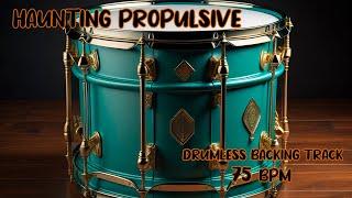 Haunting  Propulsive  Drumless Backing Track 75 BPM