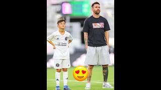 Messi & Ronaldo With Their Kids 