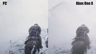 Red Dead Redemption 2 PC vs Xbox One X graphics comparison