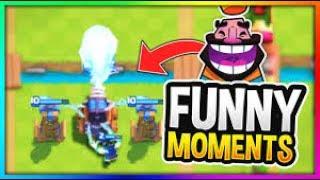 Funny Moments & Glitches & Fails | Clash Royale Montage #4