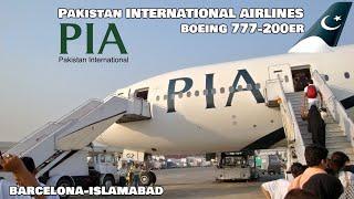 PIA PAKISTAN AIRLINES Boeing 777-200ER | Barcelona - Islamabad 