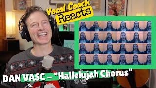 Vocal Coach REACTS -  DAN VASC "Hallelujah" Messiah