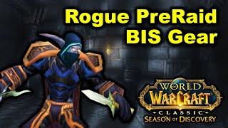 PreRaid Gearing Guide for Rogues in Season of Discovery Phase 4 - BIS Items & Options