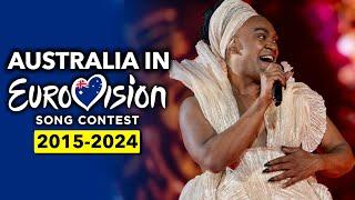Australia in Eurovision Song Contest  (2024 - 2015 RECAP)