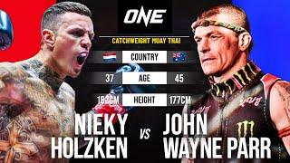 LEGEND VERSUS LEGEND  Nieky Holzken vs. John Wayne Parr | Full Fight Replay