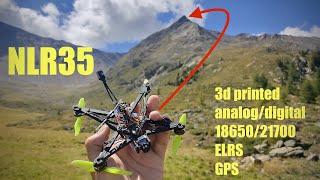 NLR35 - 3d printed Nanolongrange digital FPV drone