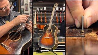 Repairing a 1951 Gibson Acoustic Guitar