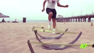 Peyton Woodyard Beach Workout | Neon Fitness | SkyyliineVisualz