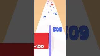 Is that a Speed booster - Number Merge Run 3D Gameplay lv88
