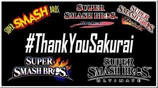 #ThankYouSakurai