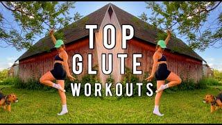 EXERCISES to TONE YOUR GLUTES // at home workouts