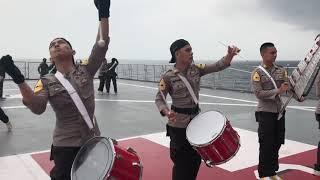Drumcorps Pelopor Cendrawasih Akademi Kepolisian - Maumere