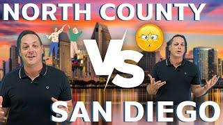 Living in North County San Diego VS Living In Downtown San Diego